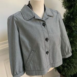 LOFT Striped Jacket